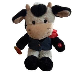 Stew Leonard Animated Cow Plush | Singing Animated Cow NWT
